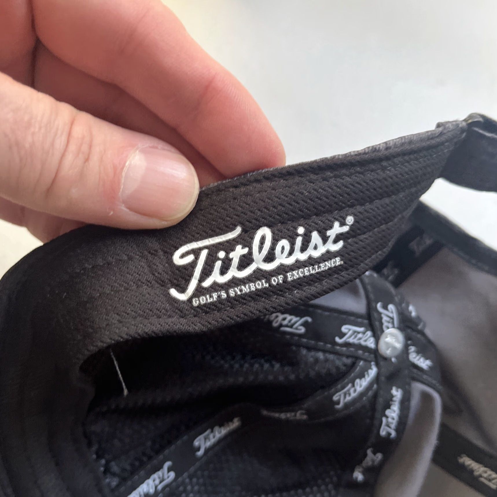 Titleist Titleist Hat Cap Men Strapback Gray FootJoy Golf Ball Casual Drive Range Size ONE SIZE - 7 Thumbnail