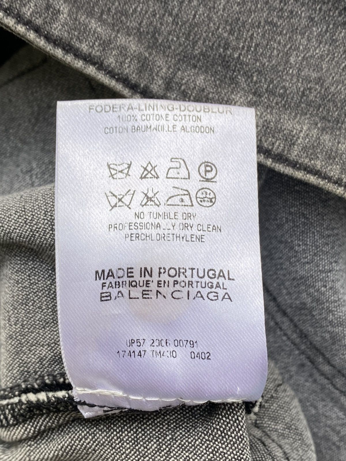 Balenciaga F/W 2006- Balenciaga -Runway - Skinny Jeans Size 26" / US 2 / IT 38 - 14 Thumbnail