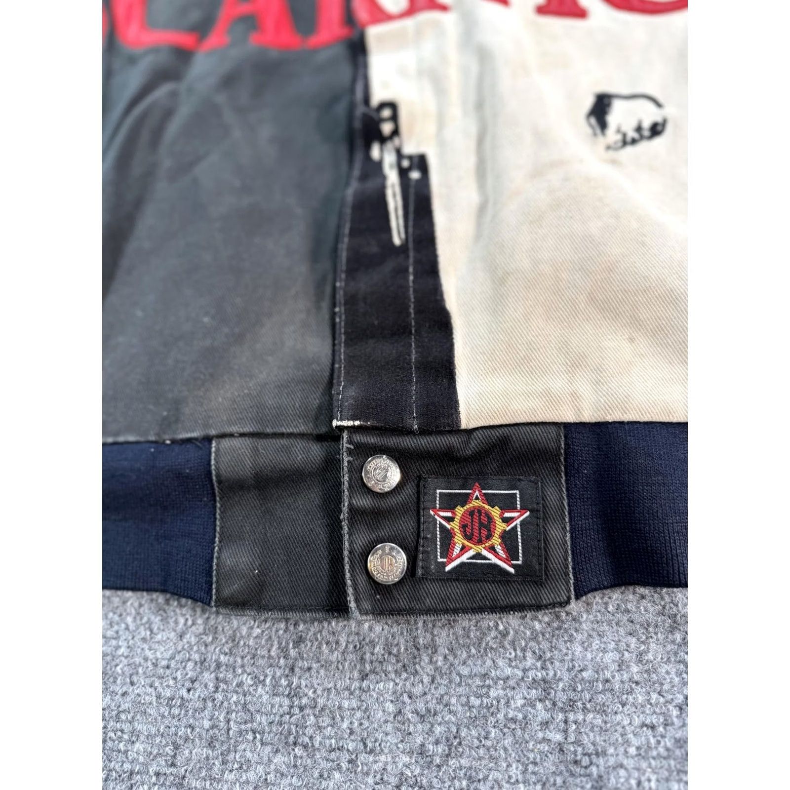 Hamilton VINTAGE Scarface Jacket Mens 3XL Black Jeff Hamilton Bomber World Is Yours 90s Size US XXL / EU 58 / 5 - 4 Thumbnail