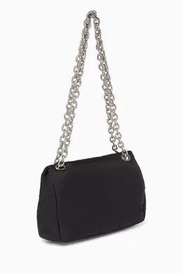 Balenciaga Balenciaga Mini Monaco Bag in Recycled Nylon Size ONE SIZE - 3 Thumbnail