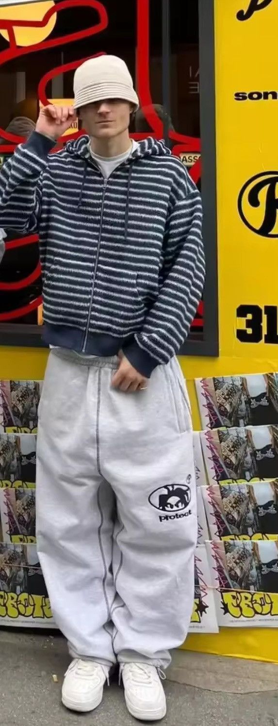 Japanese Brand × Vintage Cargo Joggers vintage Casual Embroidered Cotton sweatpants Size US 30 / EU 46 - 3 Thumbnail