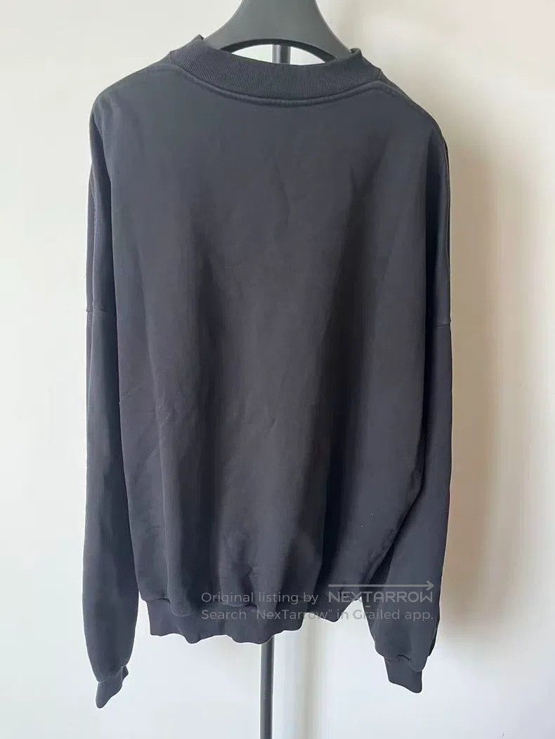 Balenciaga Balenciaga Logo Embroidered Sweatshirt Size US M / EU 48-50 / 2 - 2 Thumbnail