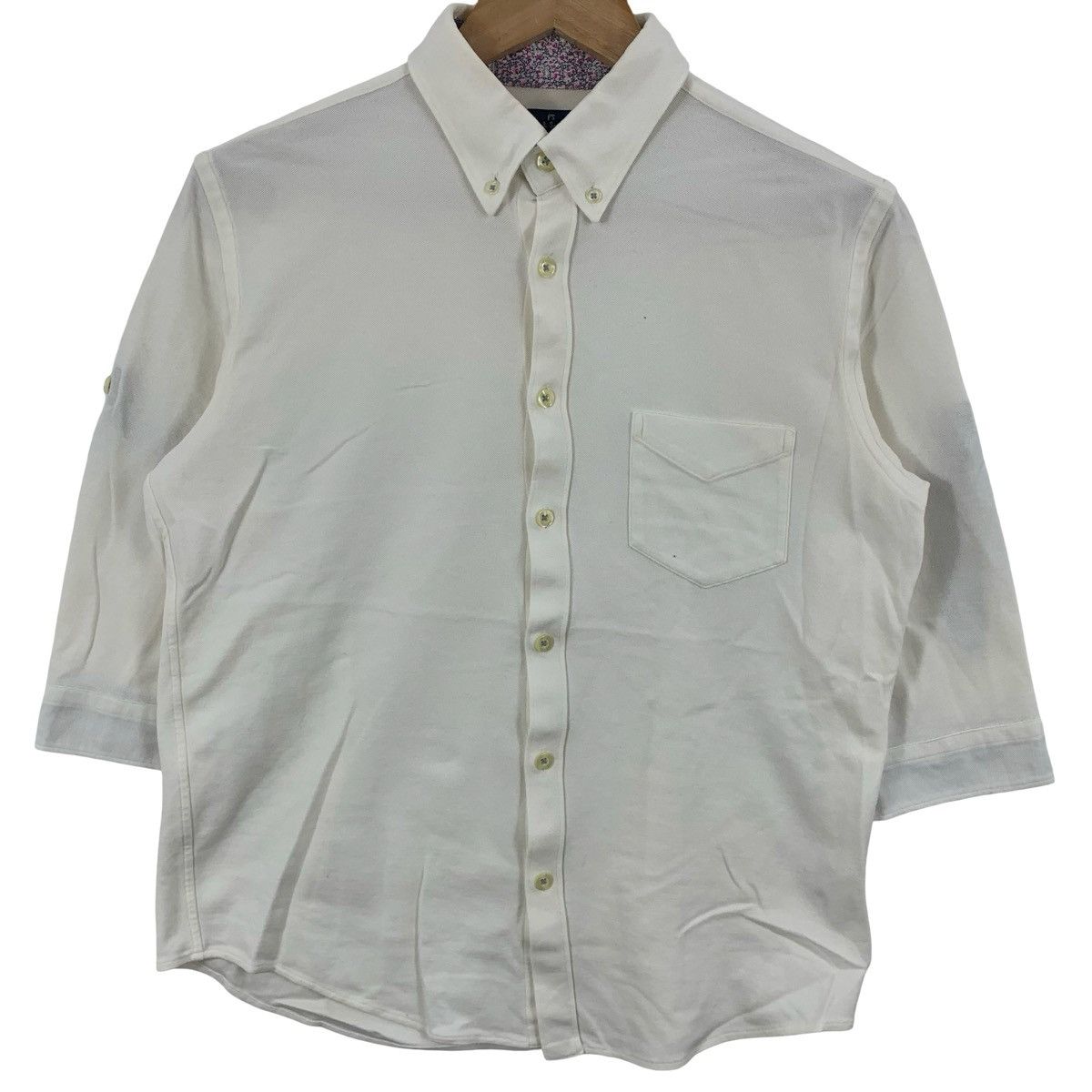 Paul Smith PS PAUL SMITH Button Down Collar Oxford Style Polo Tee Size US M / EU 48-50 / 2 - 5 Thumbnail