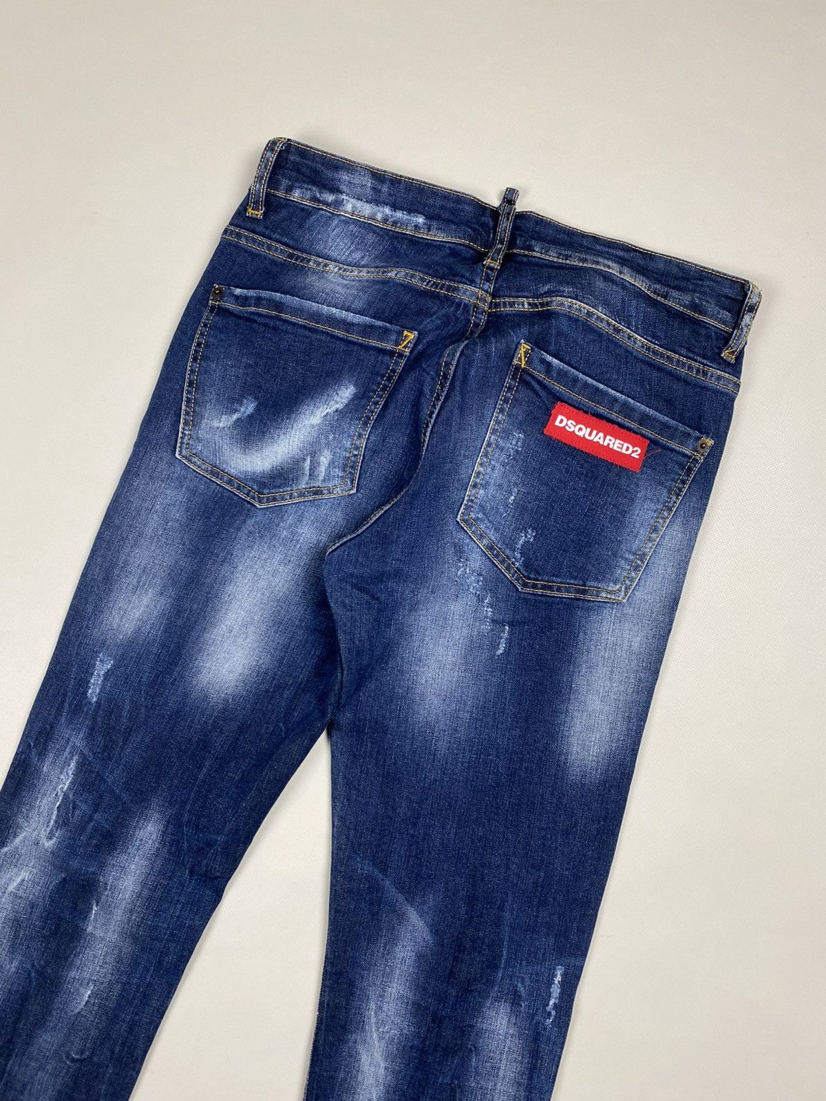 Dsquared2 Dsquared2 Ladies Distressed Denim Jeans Size 42 Size 28" / US 6 / IT 42 - 22 Thumbnail
