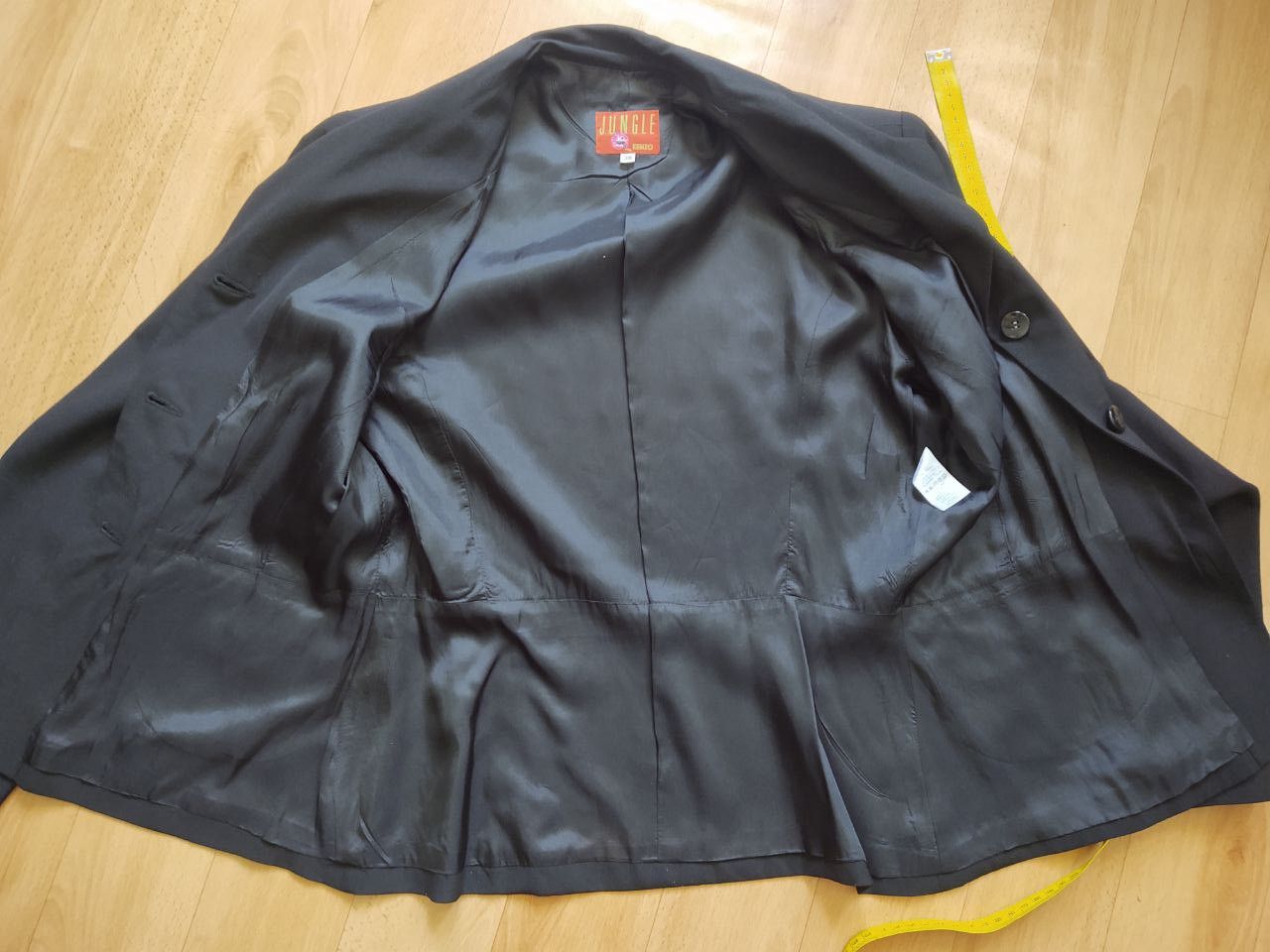 Kenzo Kenzo Jungle black jacket sz M France Size M / US 6-8 / IT 42-44 - 4 Thumbnail