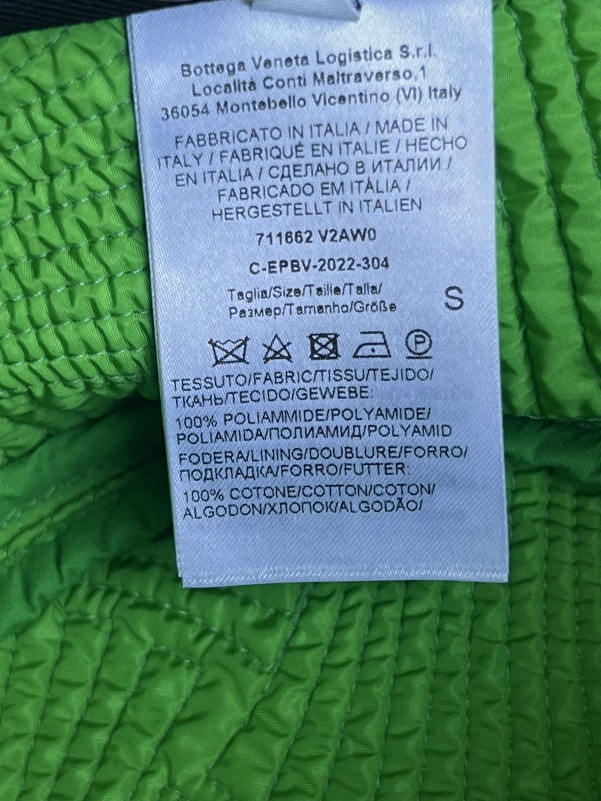 Bottega Veneta Bottega Veneta Bucket Hat Acid Green Intrecciato Nylon new S Size ONE SIZE - 24 Thumbnail