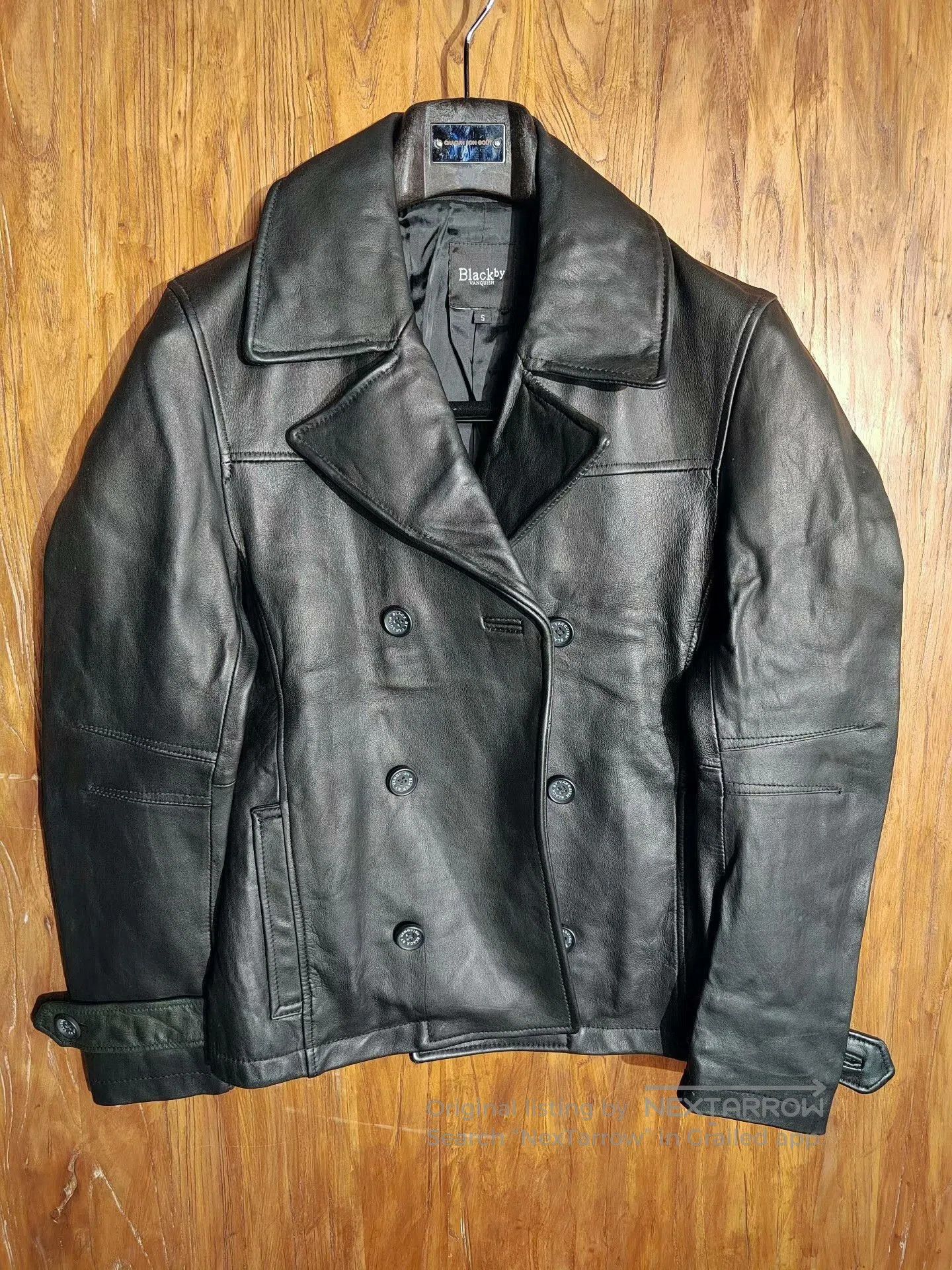 Vanquish VANQUISH Double-Breasted Leather Jacket. Size US S / EU 44-46 / 1 - 1 Thumbnail