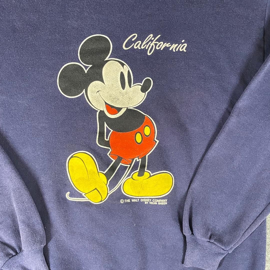 Mickey Mouse Vintage 90s Mickey Mouse Sweatshirt Size US L / EU 52-54 / 3 - 5 Thumbnail