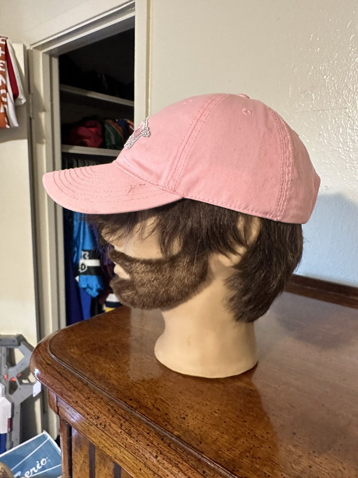 NCAA × Vintage Vintage NCAA Arkansas Razorbacks “pink” hat 90s Size ONE SIZE - 5 Thumbnail