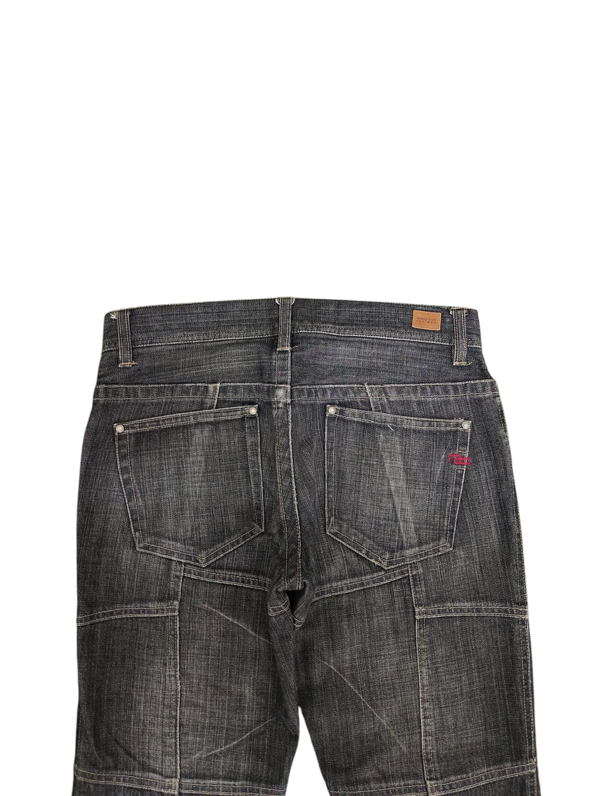 Tornado Mart Nicole Club For Men Jeans- Hagi Patchwork Denim Size US 32 / EU 48 - 9 Thumbnail