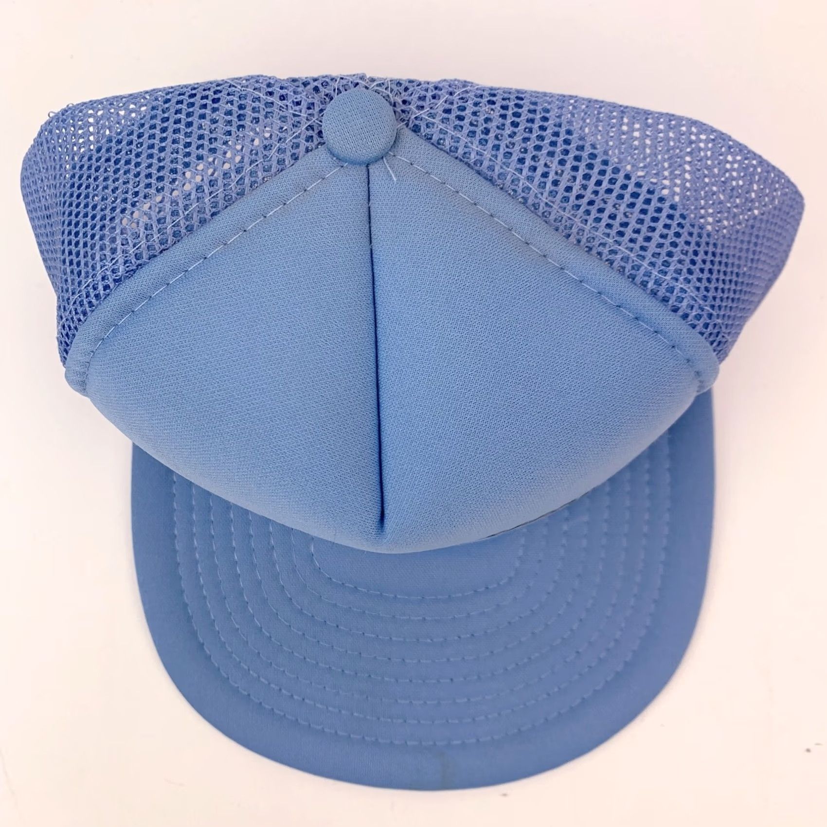 Vintage VINTAGE Vondracek Seeds Timken Kansas Blue Snapback Trucker Hat Cap Speedway One Size Size ONE SIZE - 3 Thumbnail