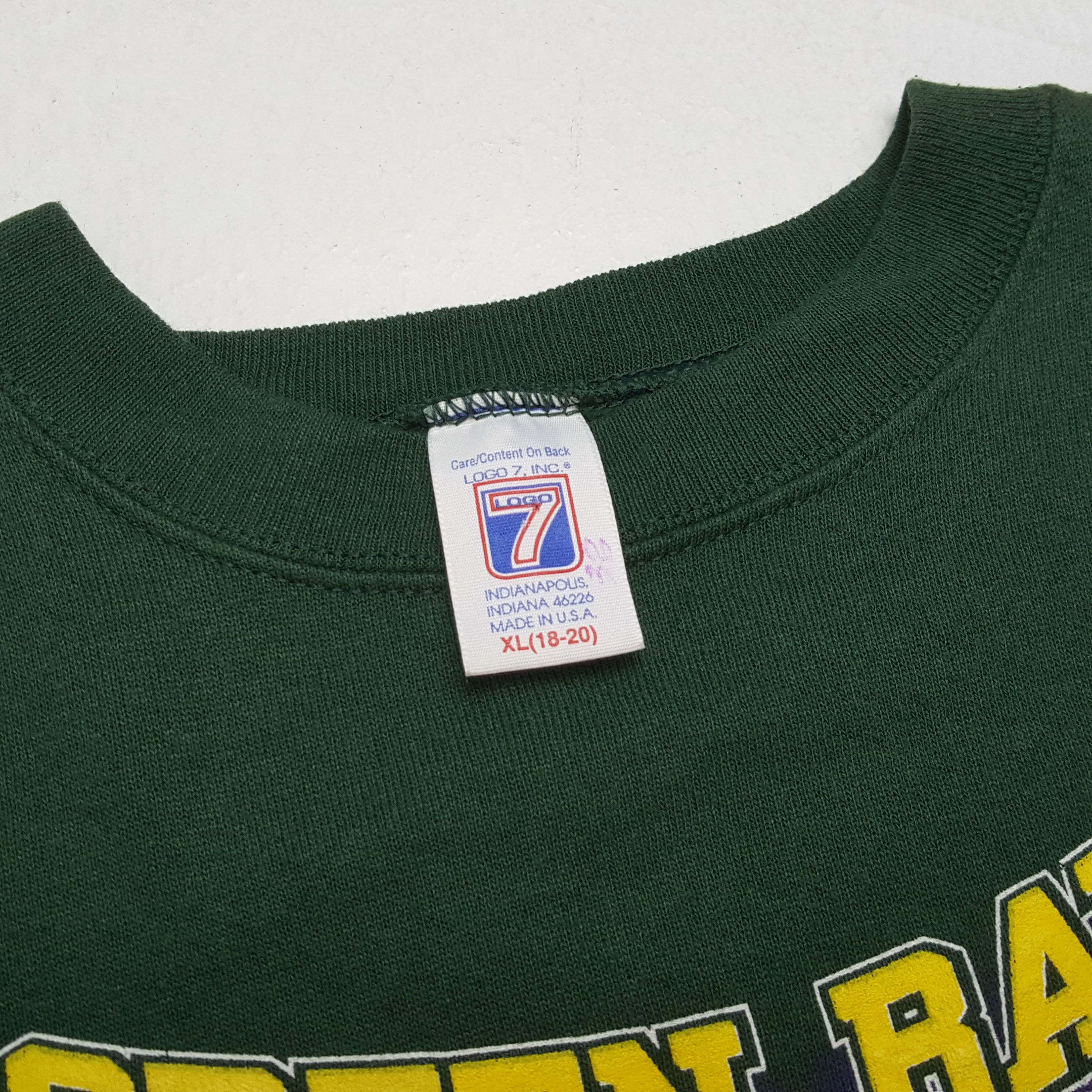 Logo 7 × NFL × Vintage GREEN BAY PACKERS NFL Team Vintage Sweatshirt Size US S / EU 44-46 / 1 - 9 Thumbnail