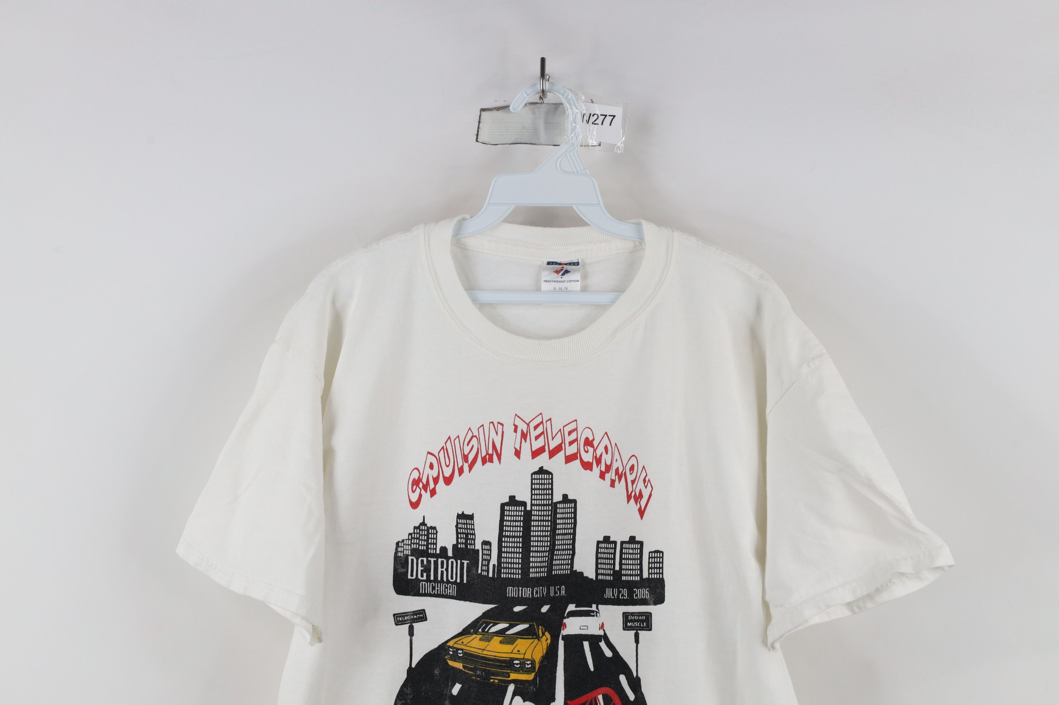 Vintage Vintage Y2K Muscle Cars Cruising Telegraph Detroit T-Shirt Size US XL / EU 56 / 4 - 2 Thumbnail
