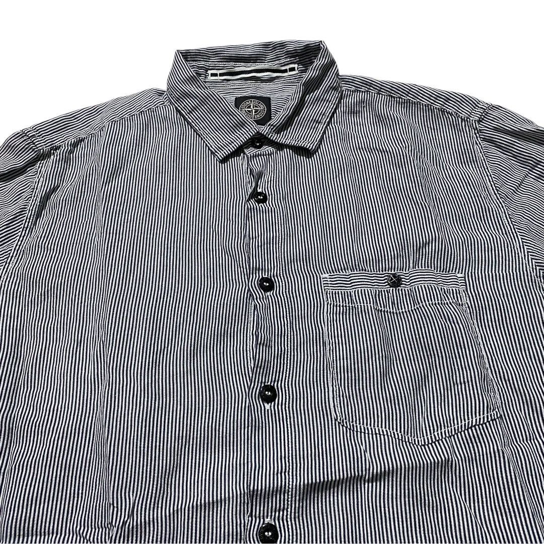 Stone Island Stone island vintage stripe shirt Size US XXL / EU 58 / 5 - 2 Thumbnail