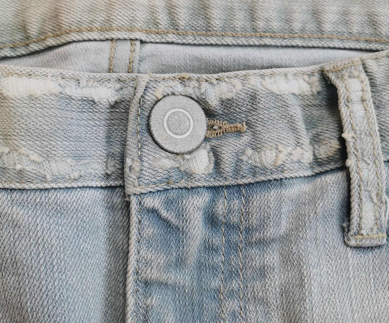 Japanese Brand Bluenotchjeans Nevermind Denim ERD Grunge Size US 34 / EU 50 - 6 Thumbnail