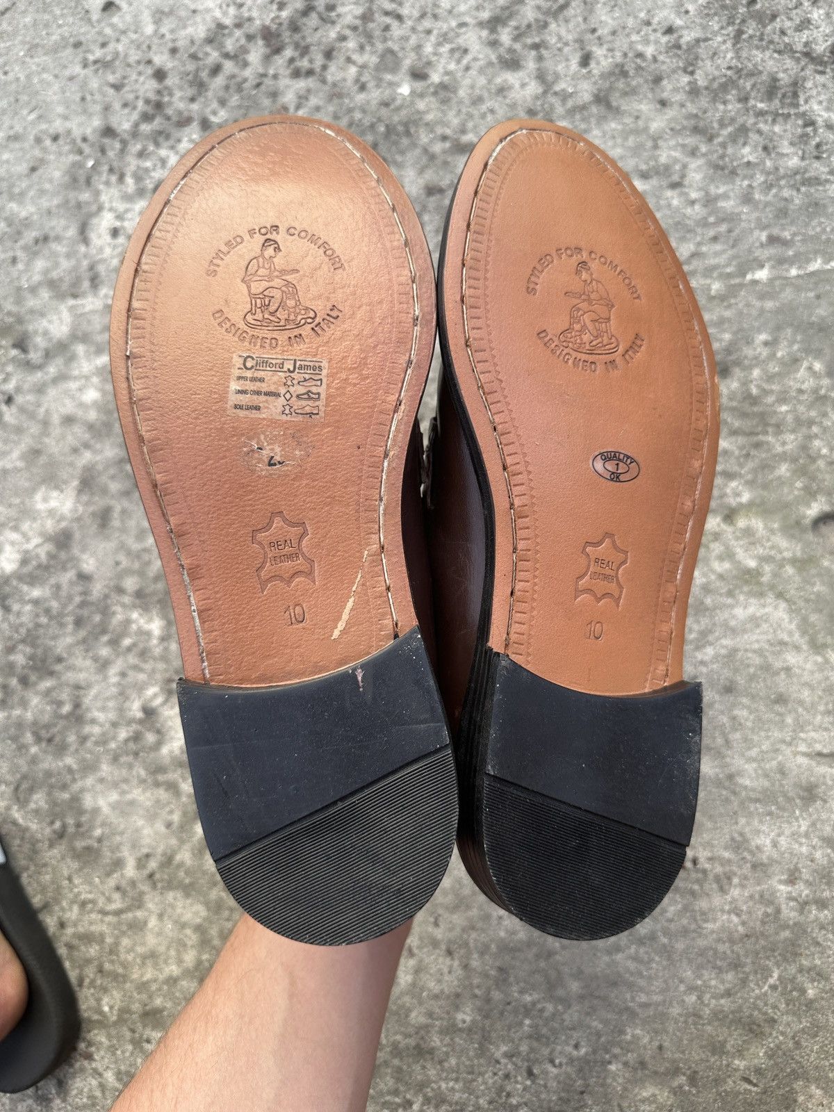 Other Vintage Italian Casual Leather Shoes Streetwear Luxury 10 Size US 10 / EU 43 - 5 Thumbnail