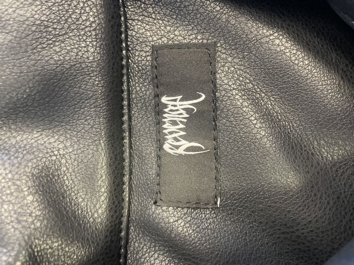 Revenge Revenge Leather Bomber Size US XXL / EU 58 / 5 - 6 Thumbnail