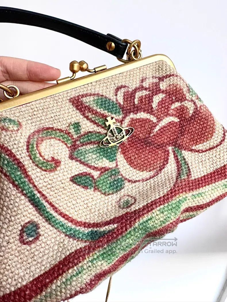 Vivienne Westwood Vivienne Westwood size os Peony Flower Clasp Dumpling Bag 2 Size ONE SIZE - 3 Thumbnail