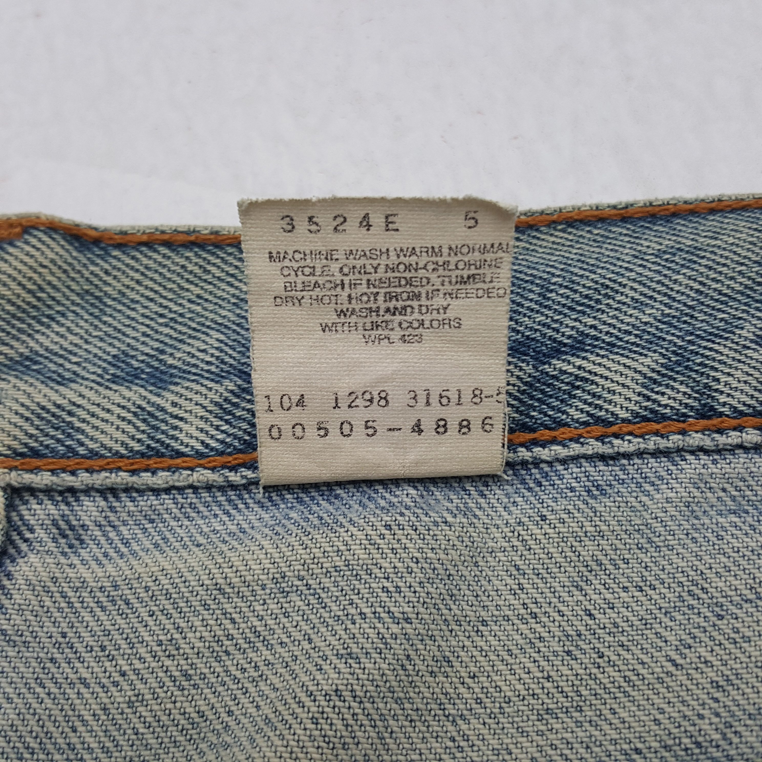 Levi's × Vintage Vintage Levis 505 Distressed Denim Jeans Size US 32 / EU 48 - 14 Thumbnail