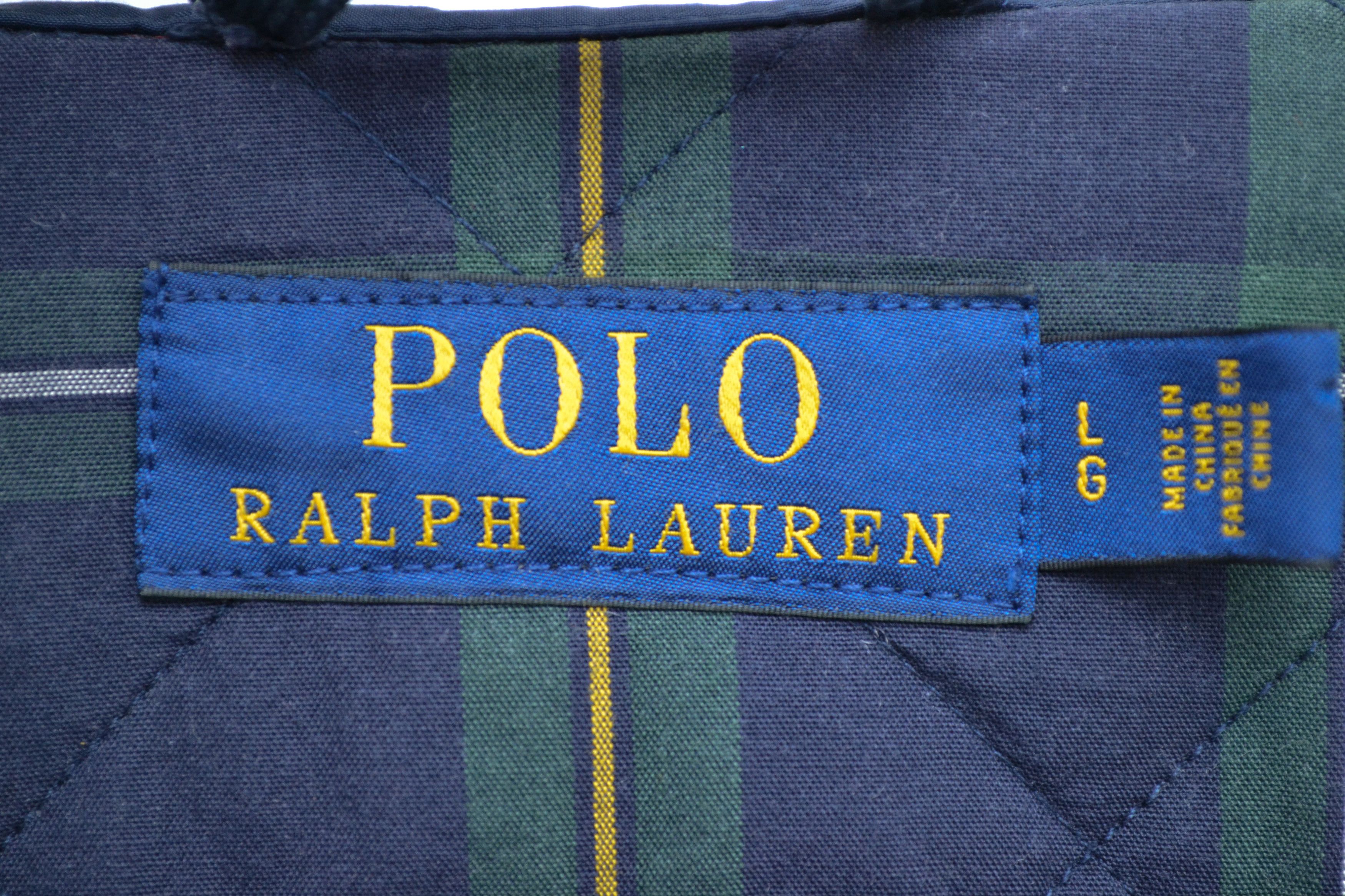 Polo Ralph Lauren Polo Ralph Lauren Men’s Blue Navy Quilted Full Zip Jacket Size US L / EU 52-54 / 3 - 9 Thumbnail