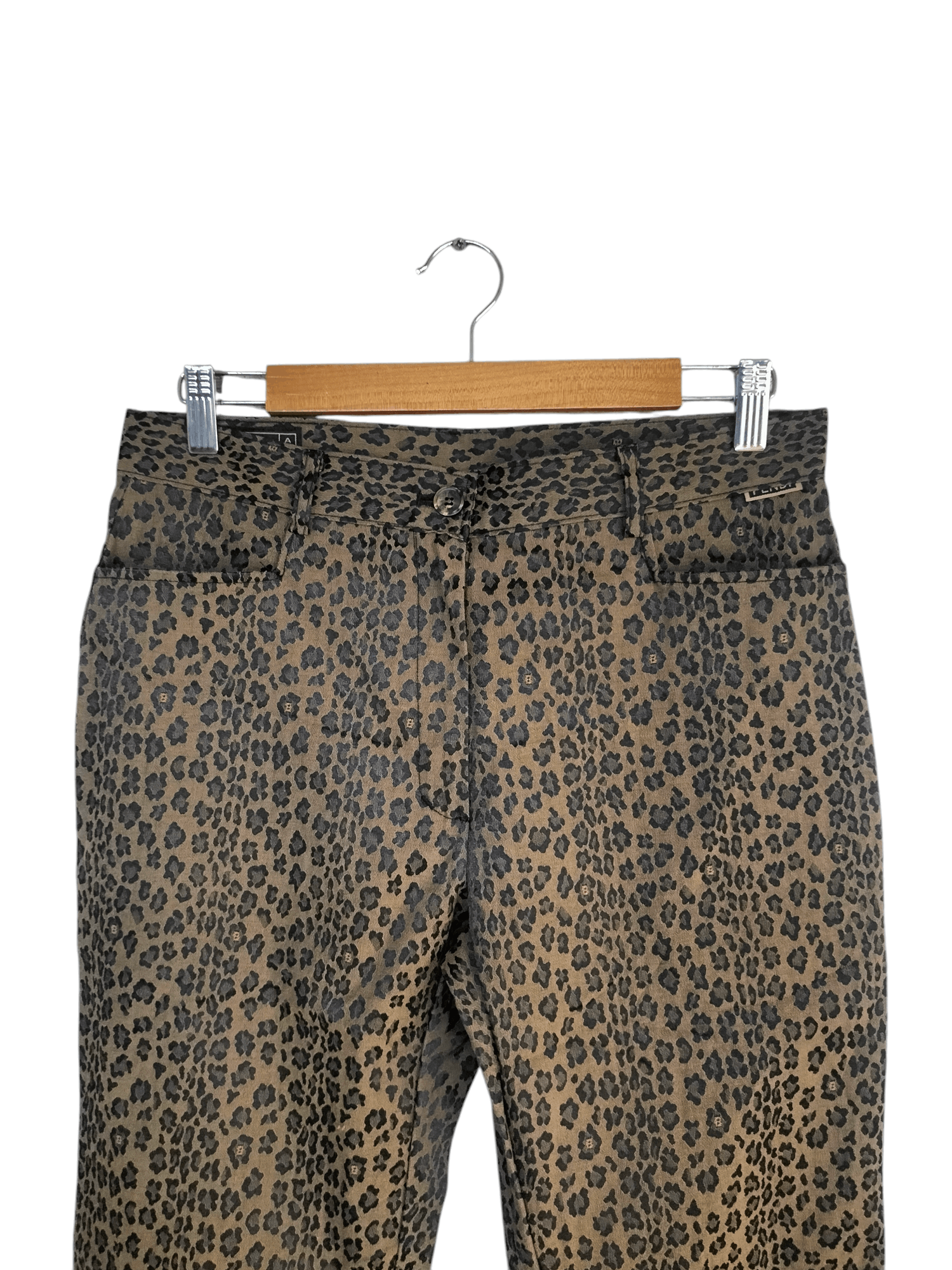 Fendi Authentic Fendi leopard print pants Size US 31 - 3 Thumbnail