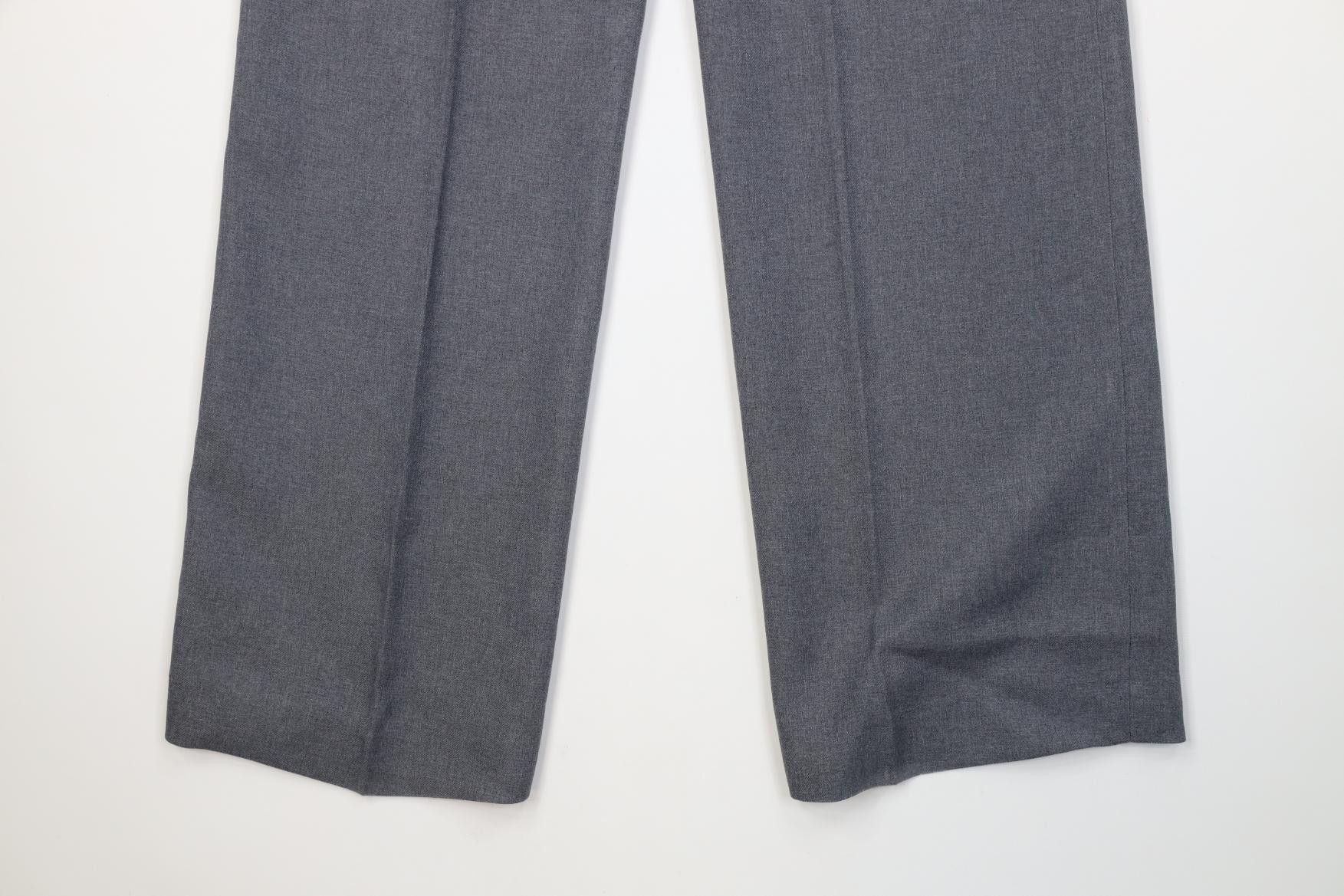 Vintage Vintage 70s Streetwear Flared Wide Leg Chino Pants Gray USA Size US 34 / EU 50 - 12 Thumbnail