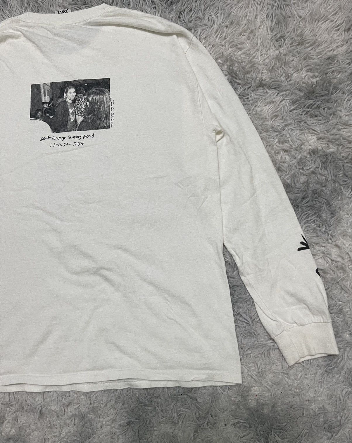 Japanese Brand KURT COBAIN X XGIRL LONG SLEEVE SHIRT Size US L / EU 52-54 / 3 - 13 Thumbnail