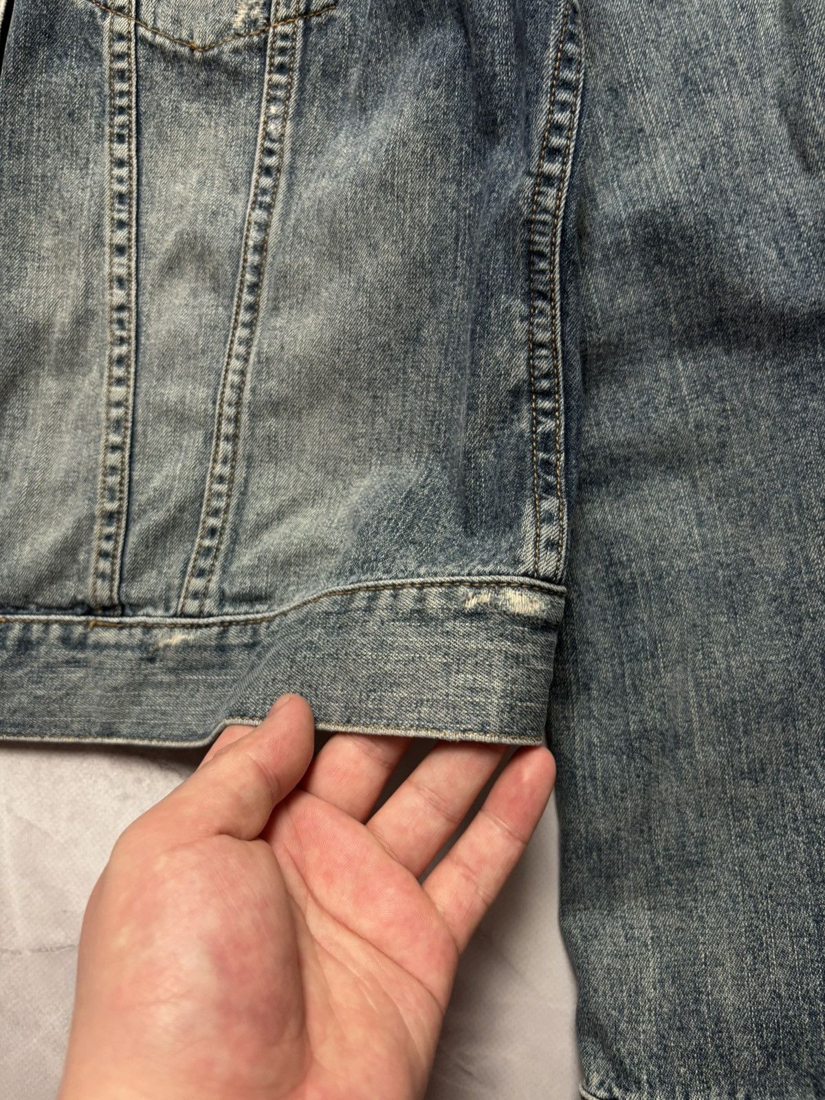 Denim & Supply Ralph Lauren × If Six Was Nine × Ralph Lauren Denim & Supply Ralph Lauren Jacket Faux Fur Collar Women XL Size XL / US 12-14 / IT 48-50 - 4 Thumbnail