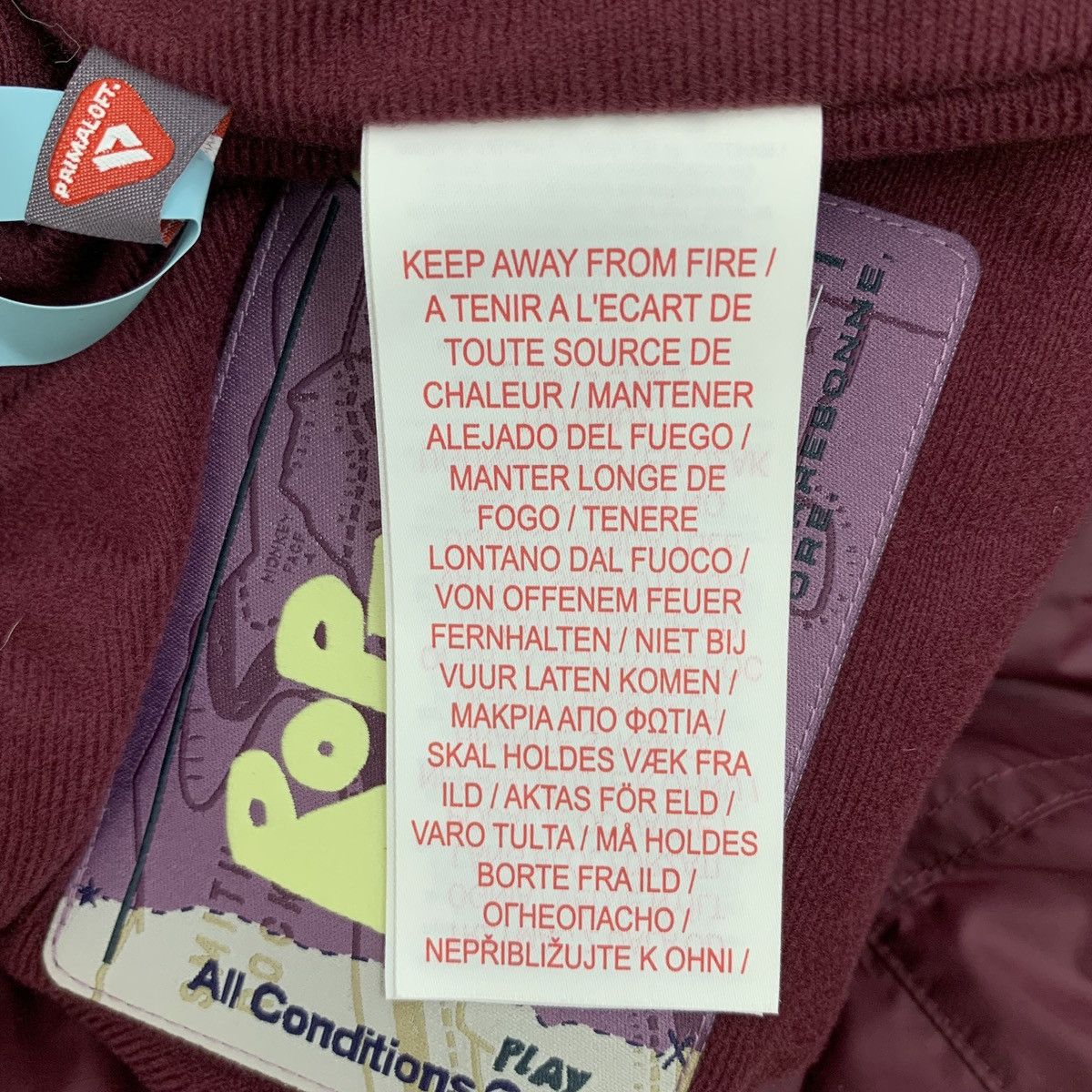 Nike Nike ACG Burgundy Logo Drawstring Casual Sports Pants K26WX Size 28" / US 6 / IT 42 - 9 Thumbnail