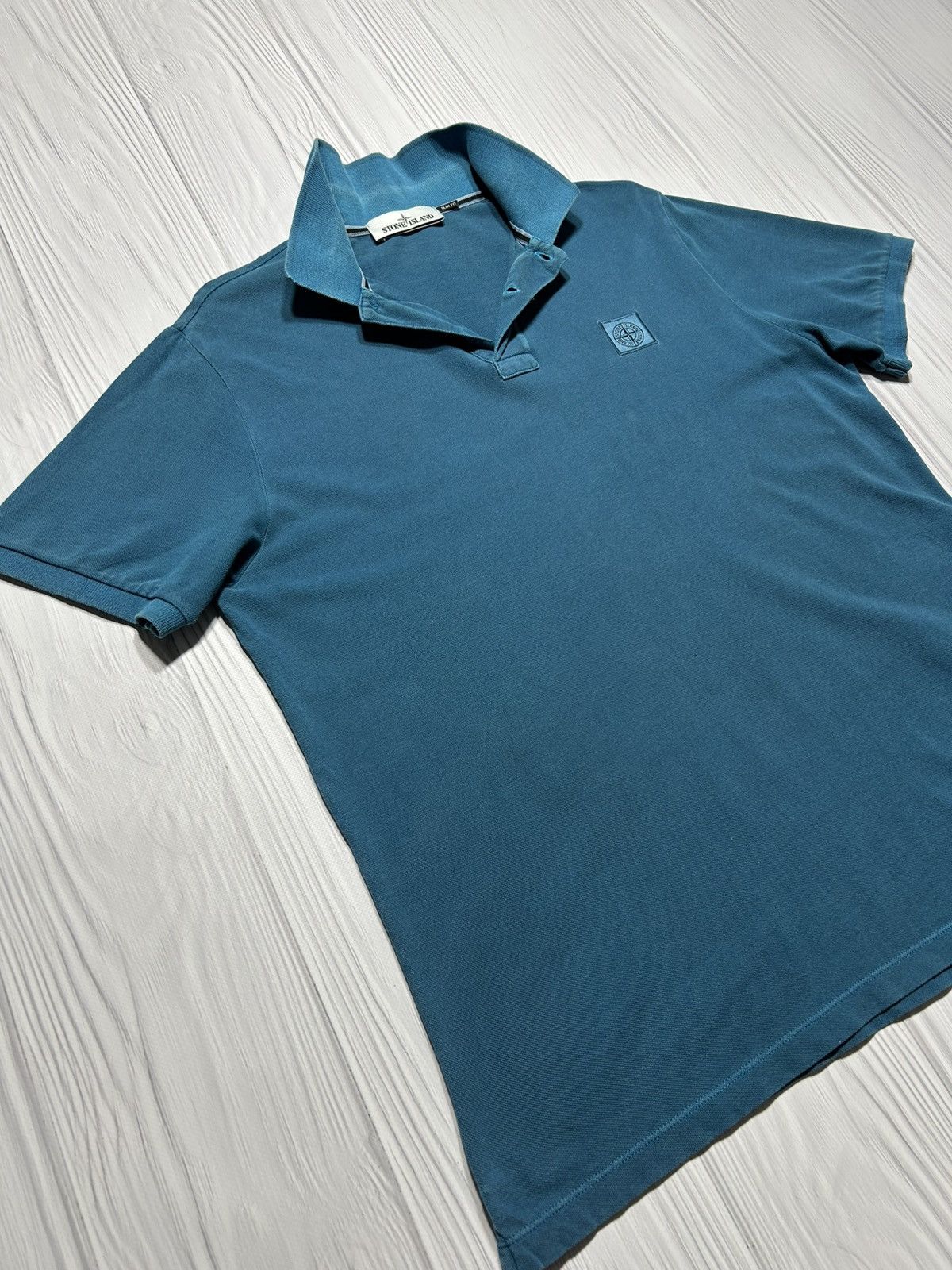 Stone Island Stone Island Patch Program Polo Shirt Size US XL / EU 56 / 4 - 3 Thumbnail