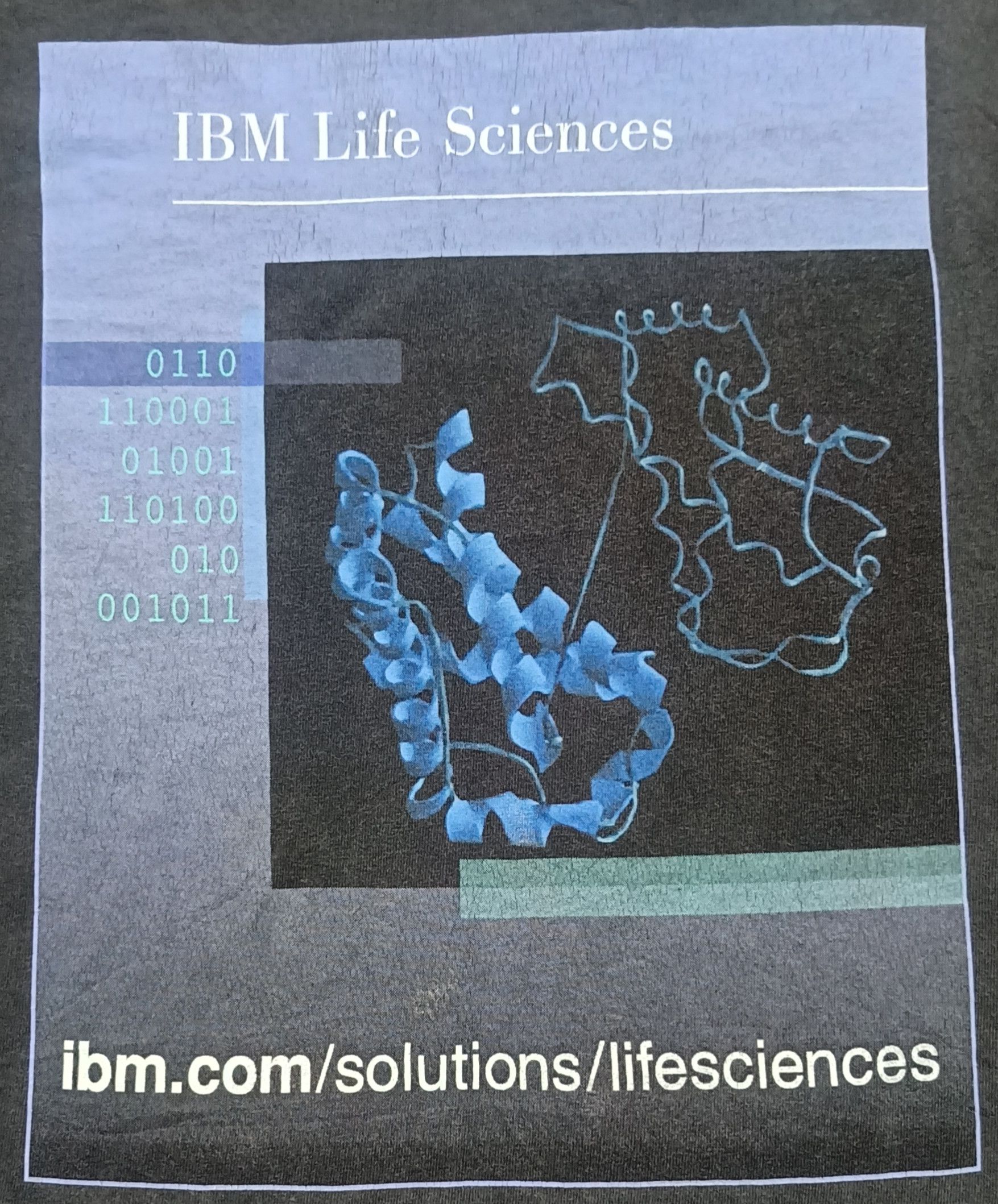 Vintage 🔥🔥 Rare 90s Vintage Ibm Life Science Tee Size US XL / EU 56 / 4 - 5 Thumbnail