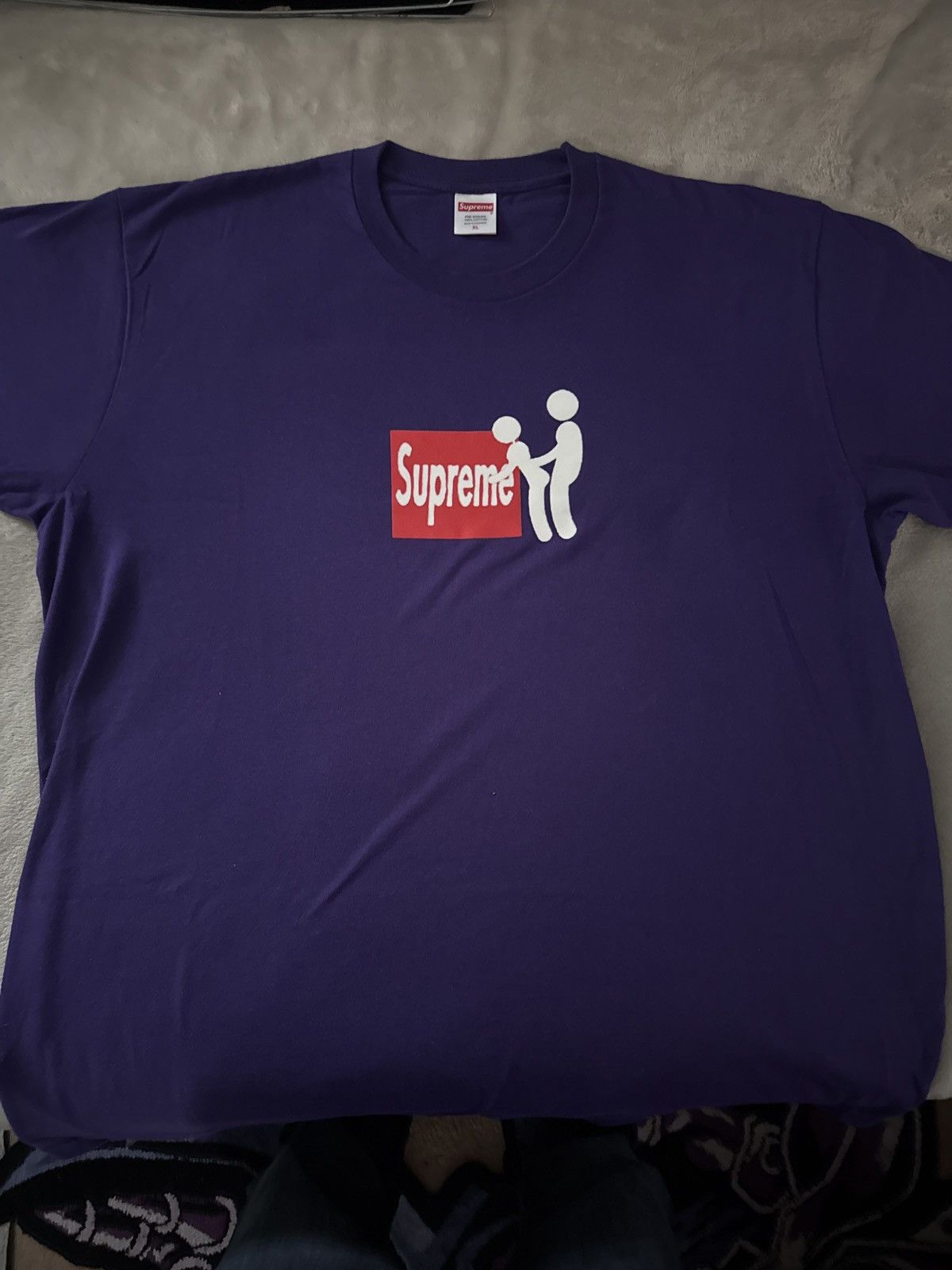 Supreme Supreme FW25 Stick Tee Purple XXL 2xl box logo | Grailed