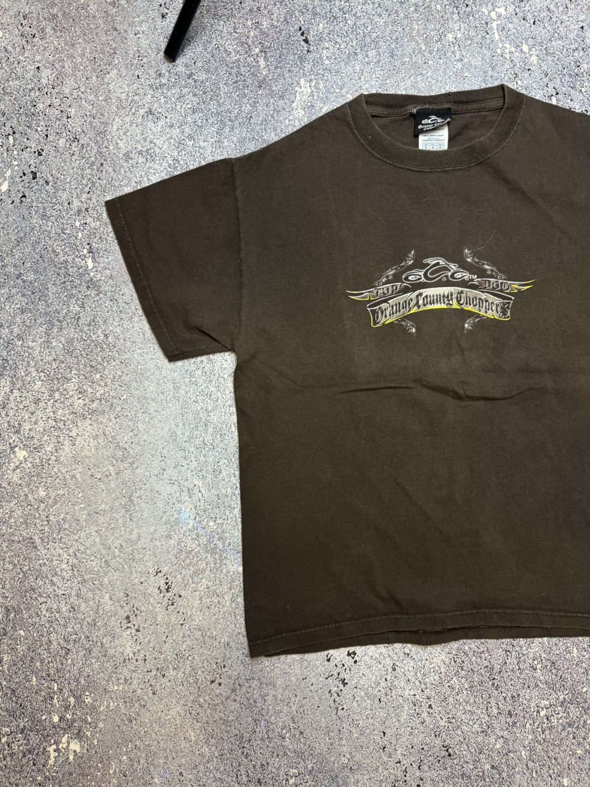 Vintage × West Coast Choppers 💥Y2K VINTAGE ORANGE COUNTY CHOPPERS TEE Size US M / EU 48-50 / 2 - 12 Thumbnail