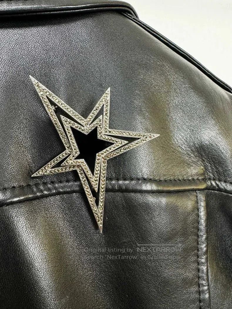 Yves Saint Laurent Saint Laurent Leather Biker Jacket Size 34. Size US XS / EU 42 / 0 - 7 Thumbnail