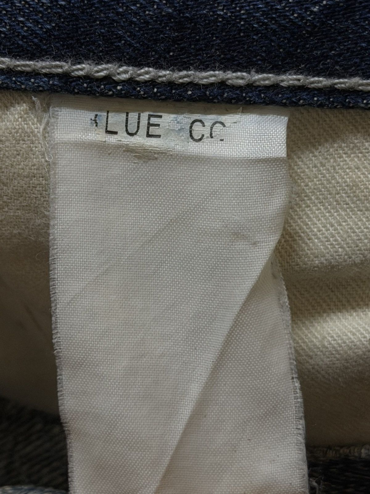 Blue Blue Japan Vintage 90s Japan Blue Corn Selvedge Mud Wash Distressed Size US 30 / EU 46 - 9 Thumbnail