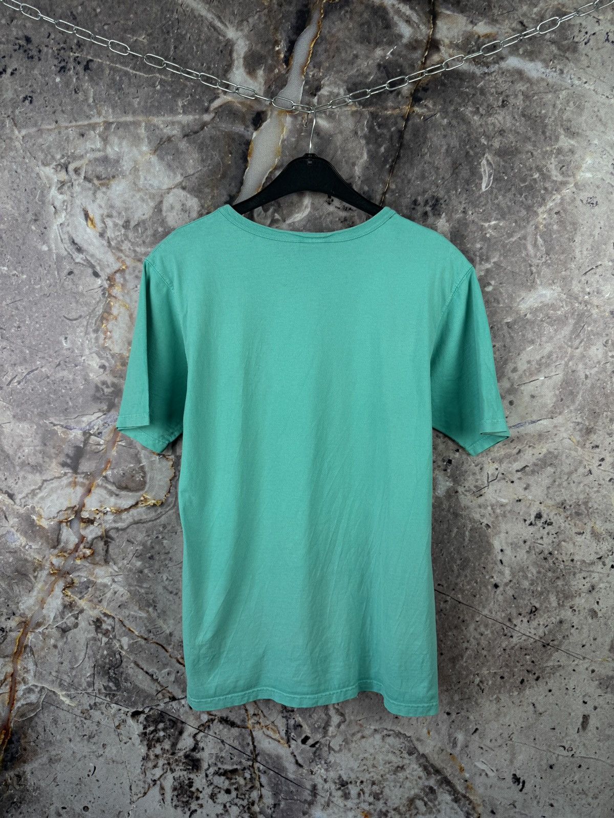 Champion Champion T-Shirt Green Logo Embroidered Short Sleeve Tee Size US M / EU 48-50 / 2 - 12 Thumbnail