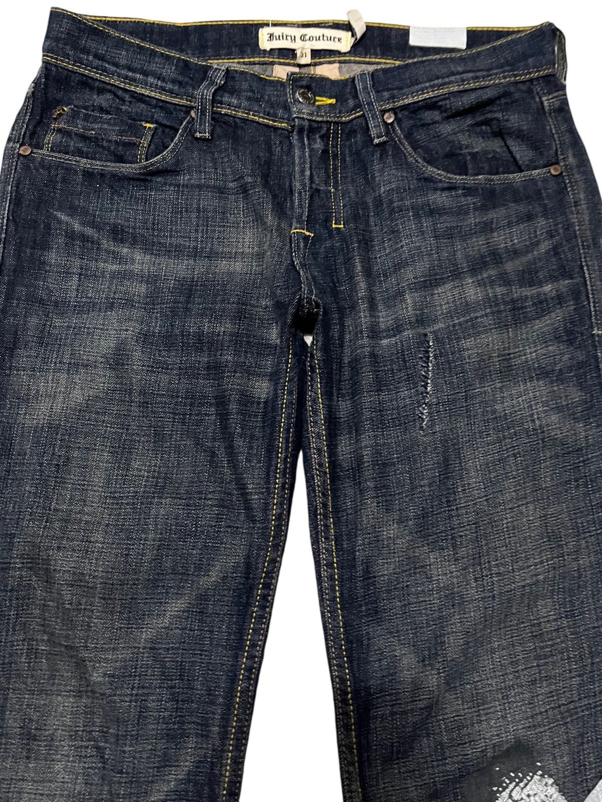 Beauty Beast Vintage Juicy Courture X Pacthwork Denim Size US 32 / EU 48 - 2 Thumbnail