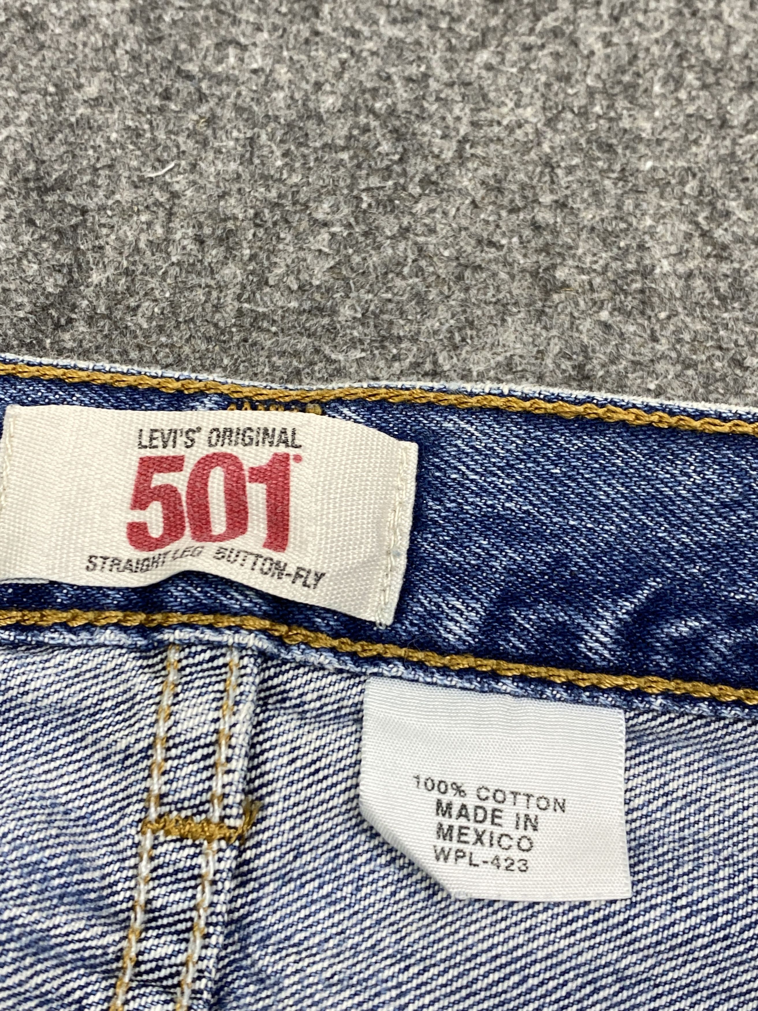 Levi's Blue Denim Vintage Levi's 501 Jeans DP2831 Size US 32 / EU 48 - 14 Thumbnail