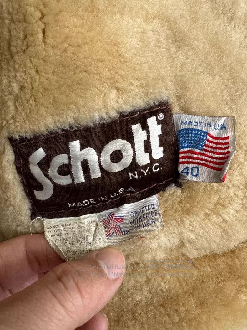 Schott Schott The farmer's fur is integrated Size US L / EU 52-54 / 3 - 4 Thumbnail