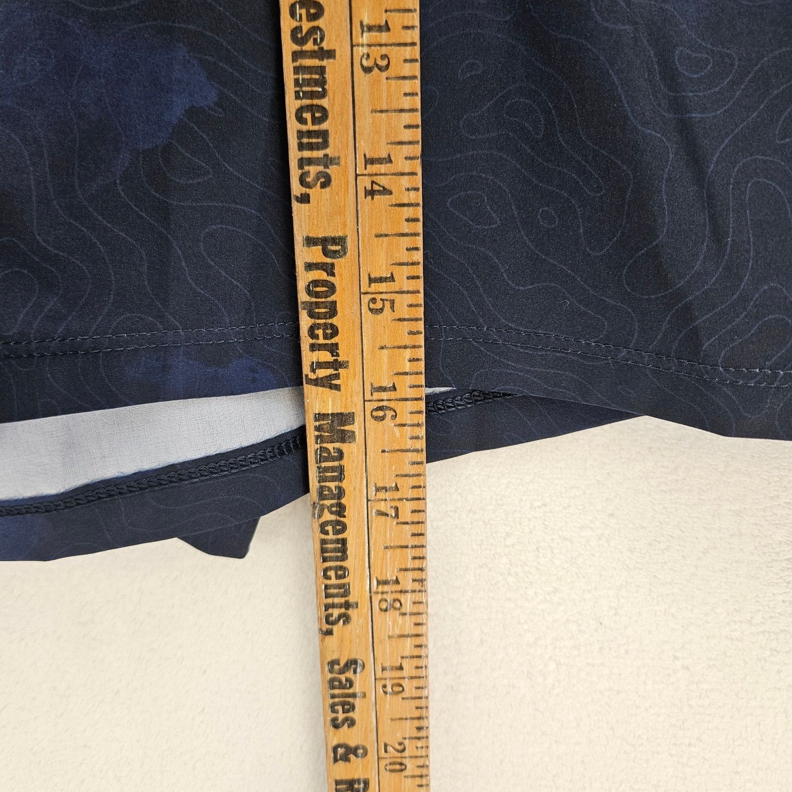 VSTR VRST MEN'S XXL NAVY ODYSSEY 5 INCH INSEAM RUNNING SHORTS NWT Size US 40 / EU 56 - 3 Thumbnail