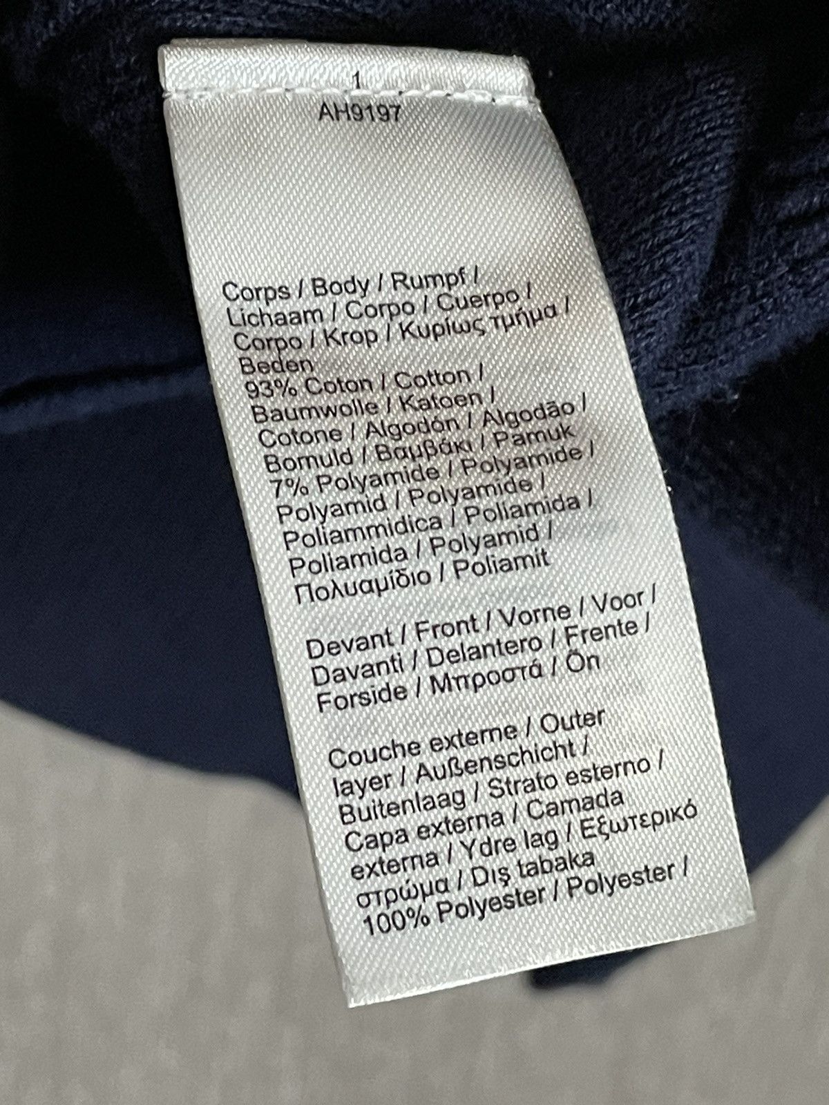 Lacoste Lacoste Nylon Light Hoodie Jacket Navy Zip Up RRP 280$ Size US M / EU 48-50 / 2 - 16 Thumbnail