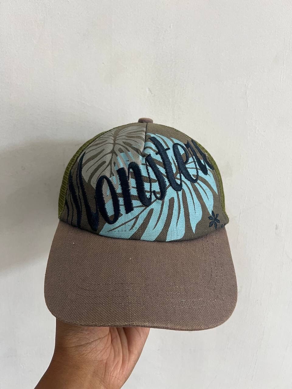 Japanese Brand Monster Flower Avant Garde Trucker Hat Cap Size ONE SIZE - 1 Thumbnail
