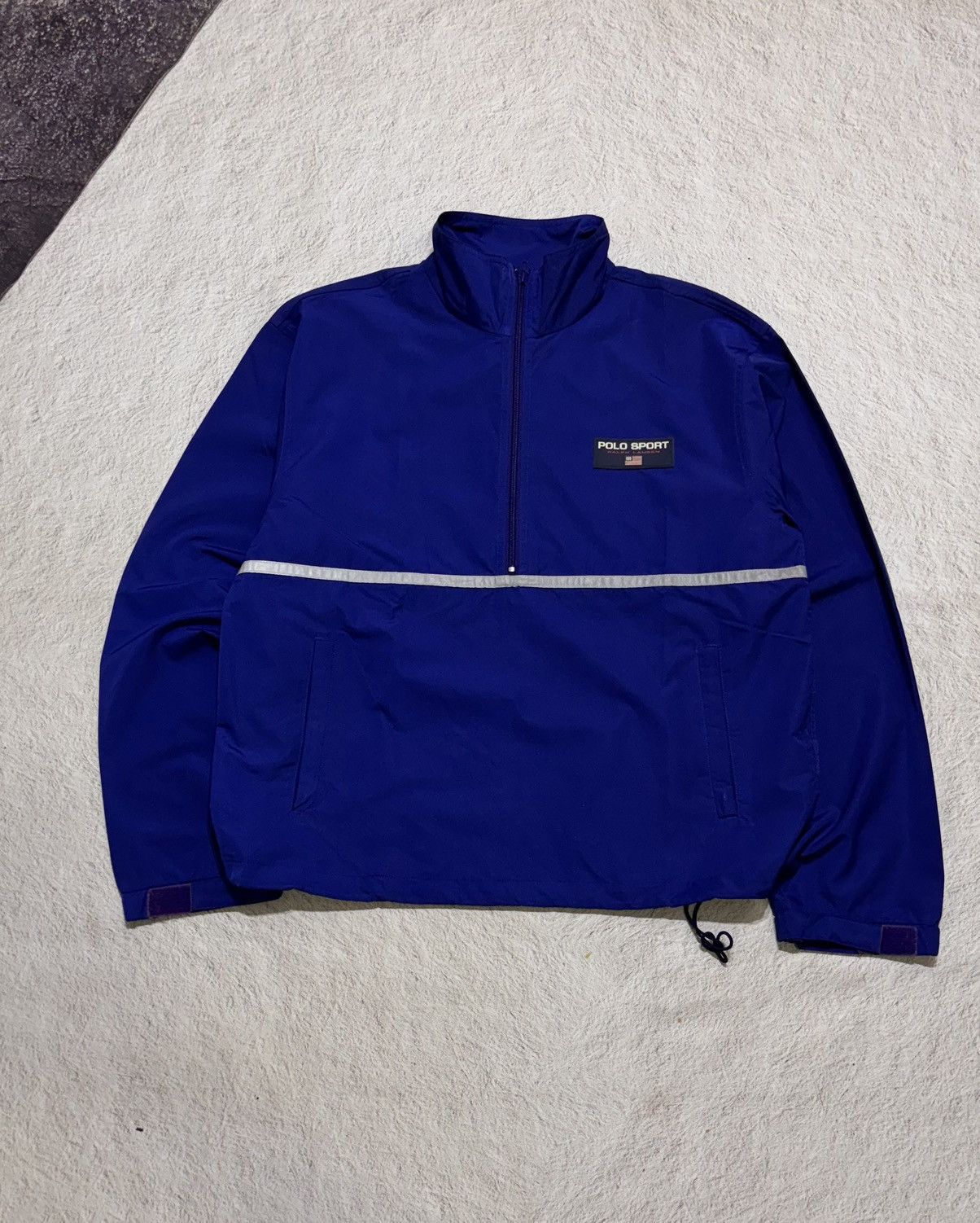 Polo Ralph Lauren Vintage polo sport ralph lauren jacket blue logo Size US L / EU 52-54 / 3 - 1 Thumbnail
