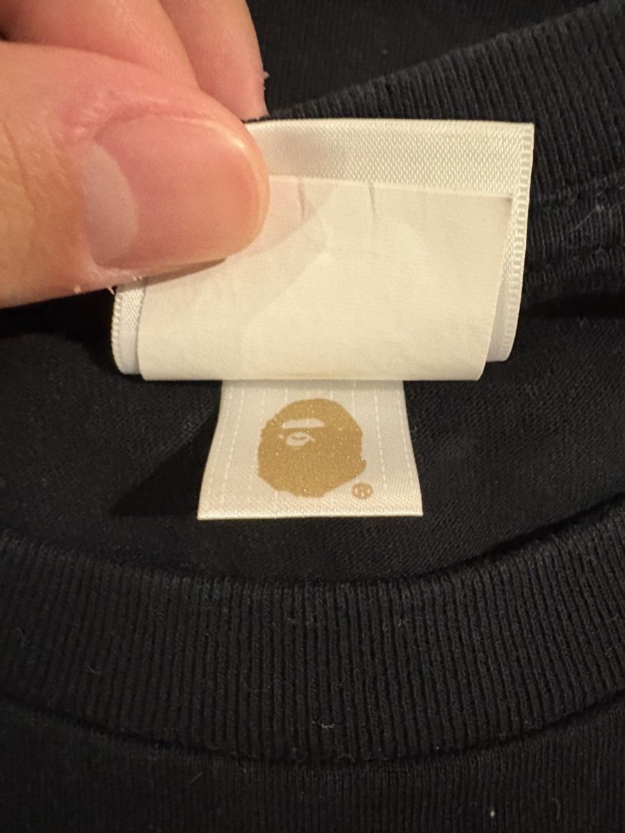 Bape Bape Side Shark T-Shirt Black/Blue Size US S / EU 44-46 / 1 - 4 Thumbnail