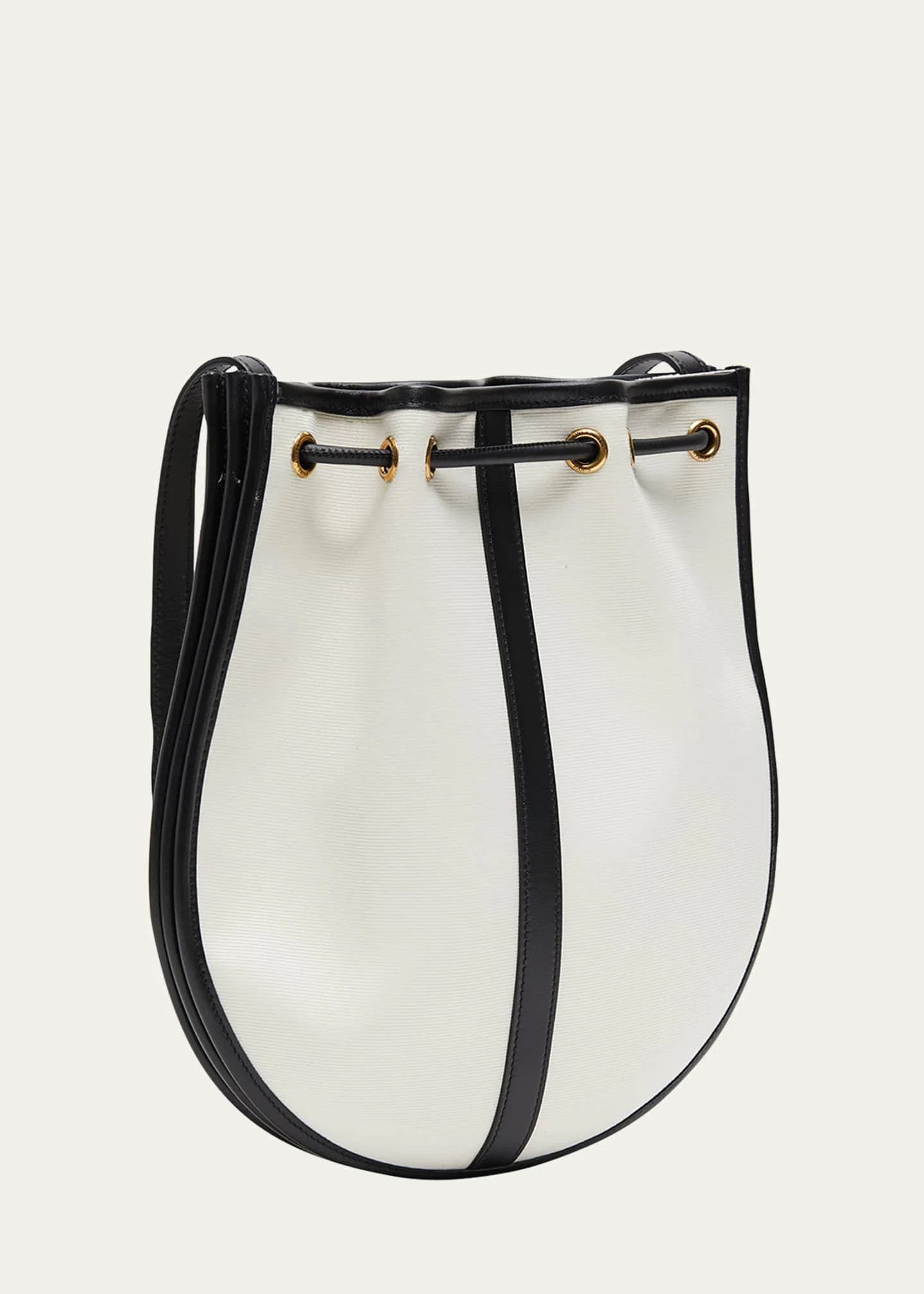Saint Laurent Paris o1s1wg111124 Size: OS / Leather Shoulder Bag Bianco & Nero Size ONE SIZE - 3 Thumbnail