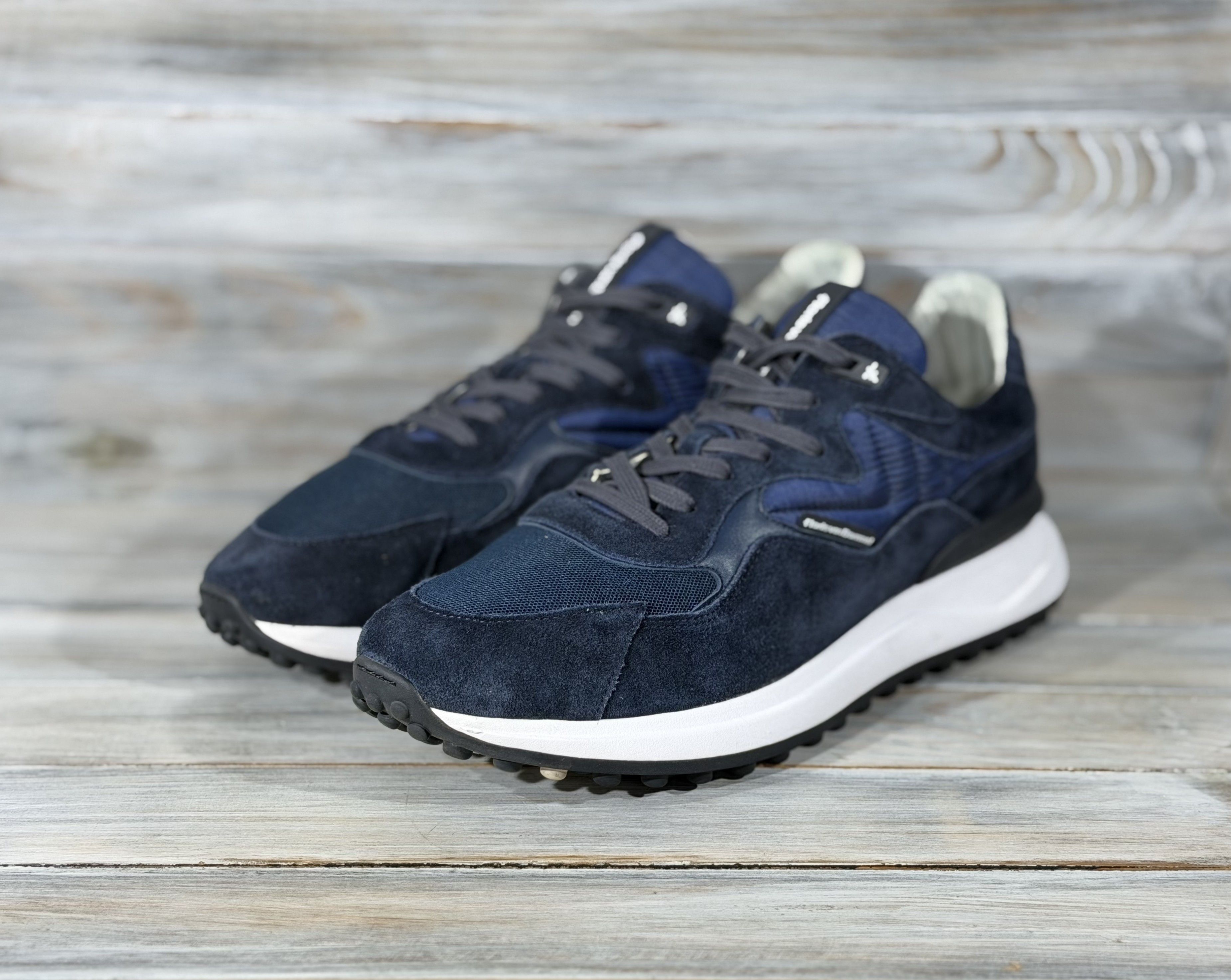 Floris van Bommel FLORIS VAN BOMMEL Noppi Night Blue Suede Sneakers Luxury Size US 10.5 / EU 43-44 - 4 Thumbnail