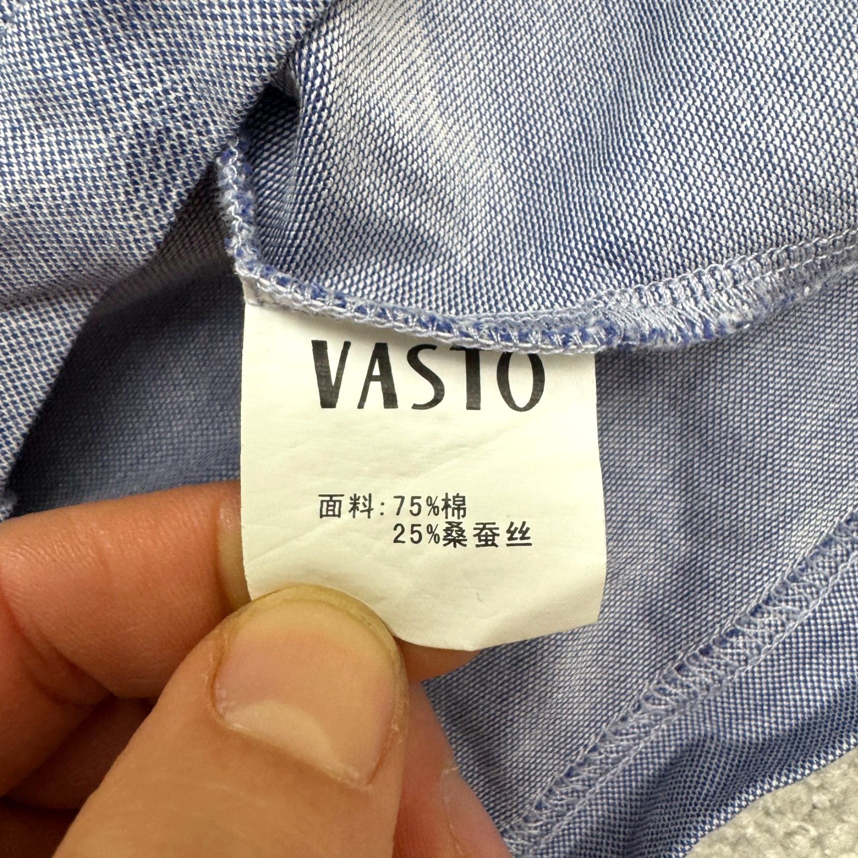 Vintage VASTO Performance Polo Shirt Mens Large Blue Short Sleeve Activewear Casual Golf Tennis Size US L / EU 52-54 / 3 - 6 Thumbnail