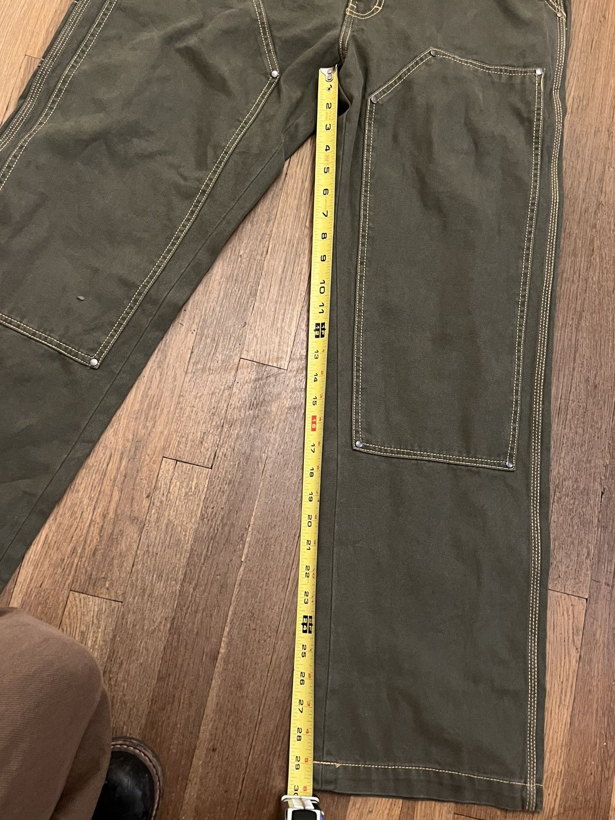 Dickies Dickies Skate Double front Olive Cargo Pants Size US 34 / EU 50 - 3 Thumbnail