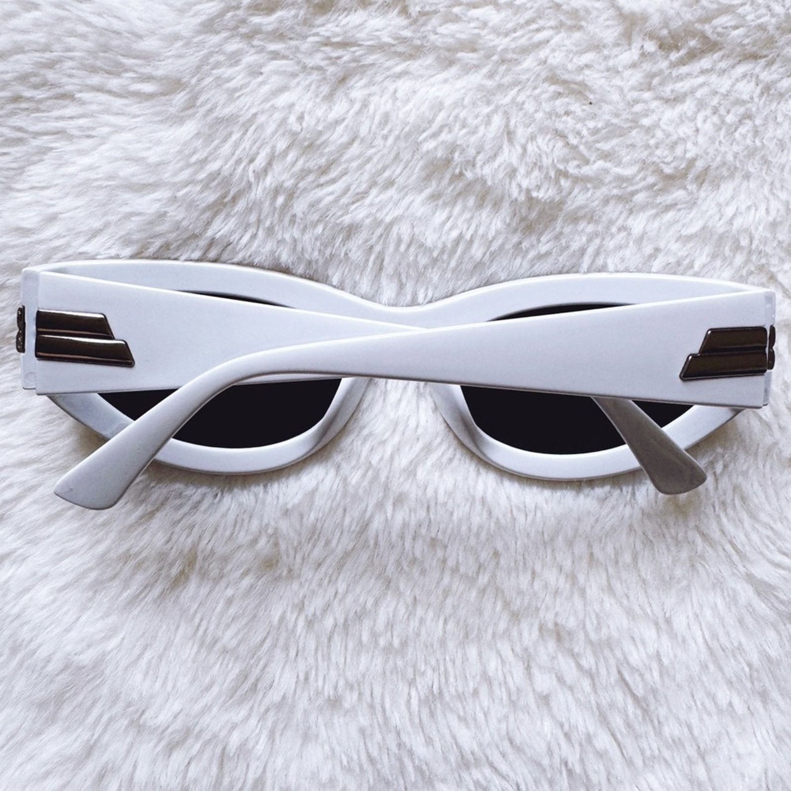 Other Francis Mirrored Orange with White Rim Sunglasses Size ONE SIZE - 15 Thumbnail