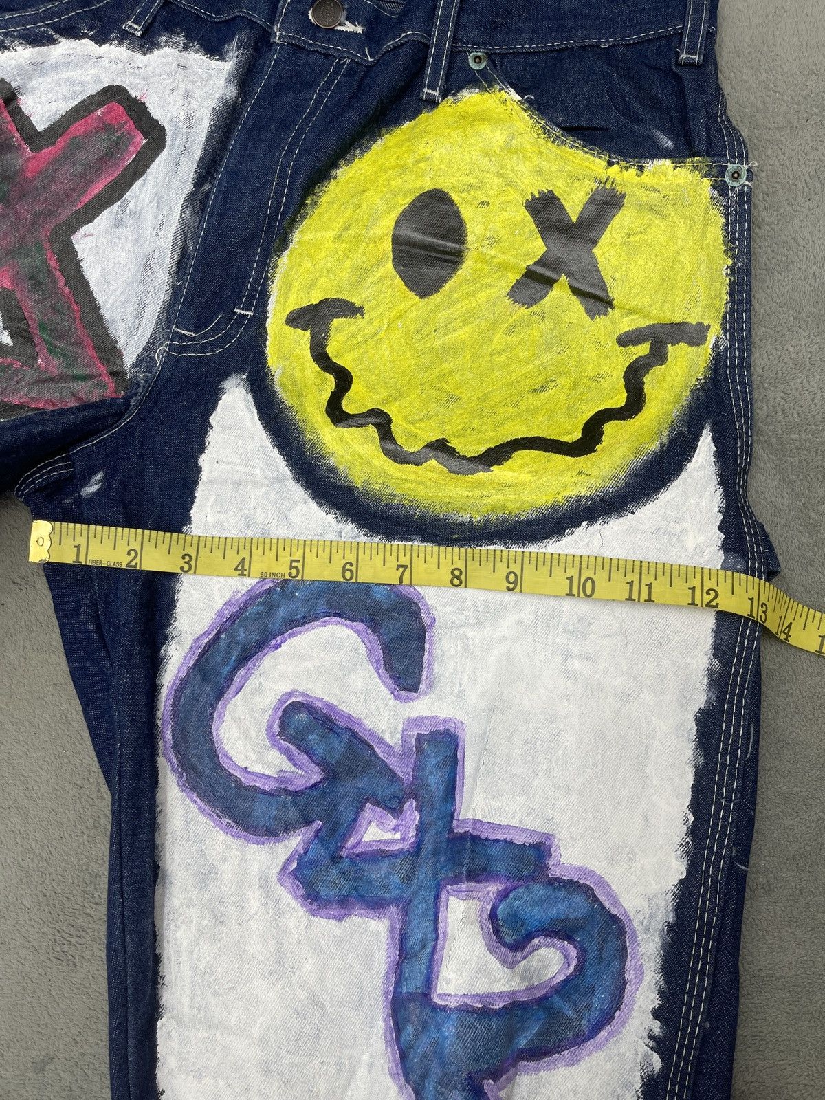 Art Comes First × Dickies STEALS💥DICKIES CARPENTER PAINTED DENIM Size US 36 / EU 52 - 10 Thumbnail